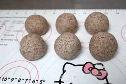 Make Black wheat buns step 6
