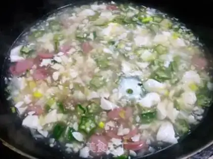 Make Autumn sausage tofu step 10