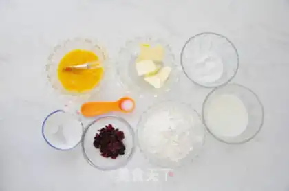 Make Cranberry scon step 0