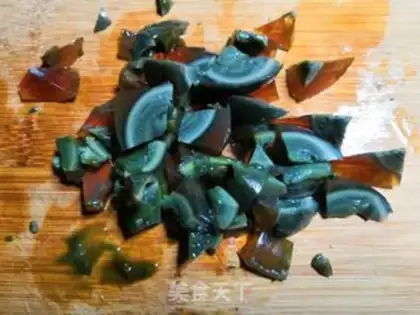 Make Creaming peppers and eggs and teeth step 7