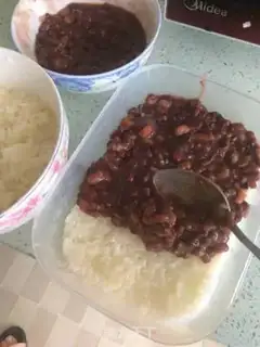 Make Red bean rice step 5