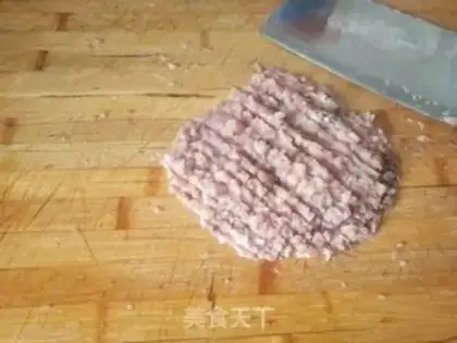 Make A flower dumpling step 1