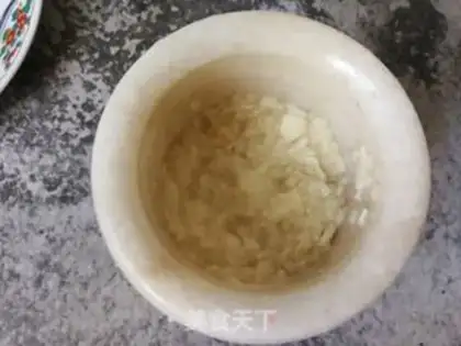 Make Garlic silk step 2
