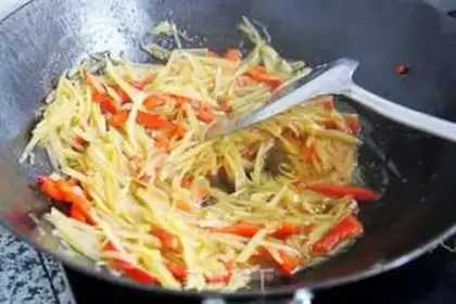 Make Pepper potato step 5