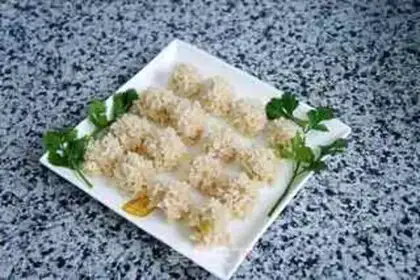 Make Garlic silk step 4