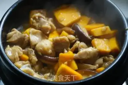 Make Pumpkin chicken step 6
