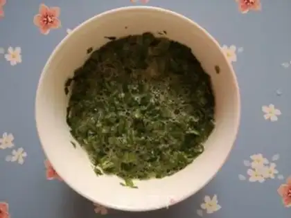 Make Mint fried eggs step 2
