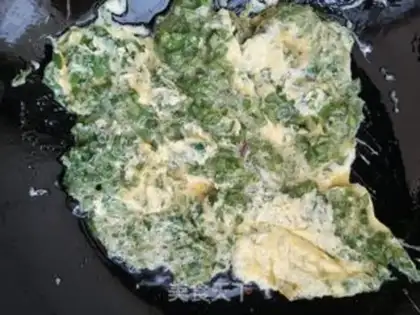 Make Mint fried eggs step 5