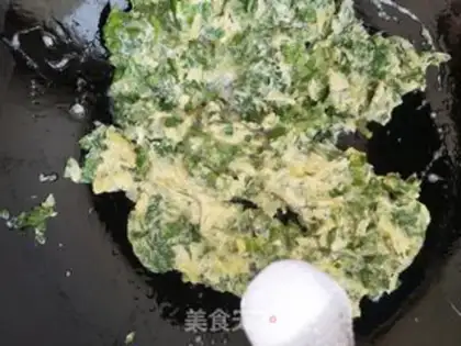 Make Mint fried eggs step 6