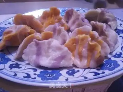 Make A flower dumpling step 12