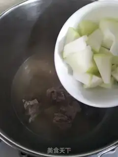 Make Pork-cuttered melon belt step 3