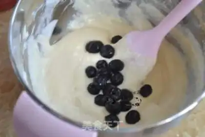 Make Blueberry yogurt with no oil step 7
