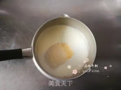 Make Rock-breeded cheese and toast step 1