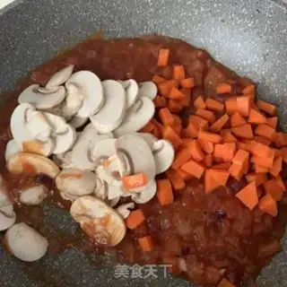 Make Tomato beef rice step 7