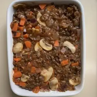 Make Tomato beef rice step 11