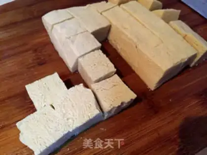 Make The appetizer is frozen tofu step 0
