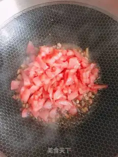 Make Cheese and ketchup rice step 2