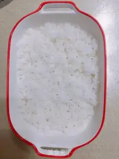 Make Cheese and ketchup rice step 5