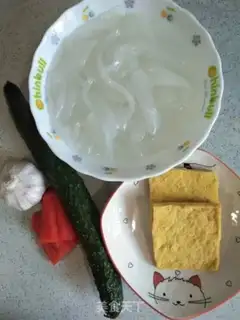 Make Green bean cucumber step 0