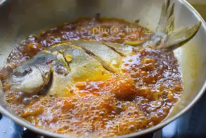 Make Tofu-burned mackerel step 6