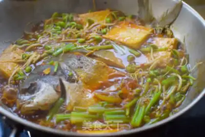 Make Tofu-burned mackerel step 9