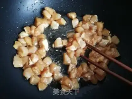Make Garlic roller chicken step 6