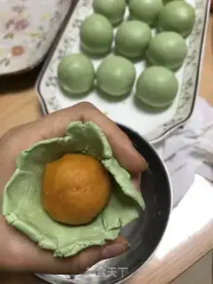 Make Salted egg yogurt step 17