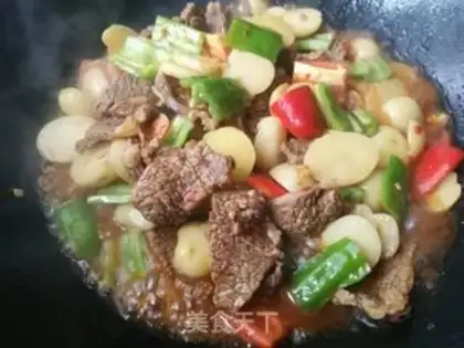 Make Gold beef step 3