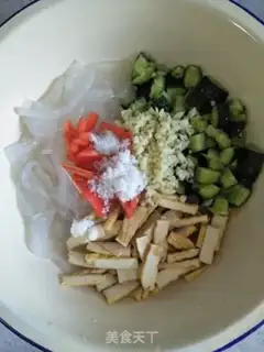 Make Green bean cucumber step 6