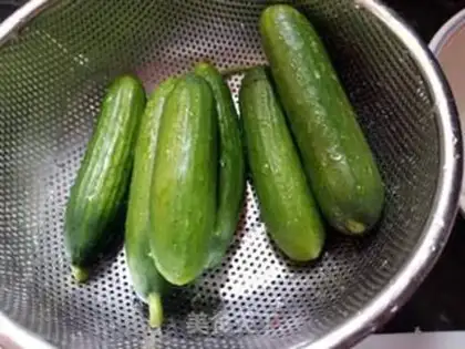Make Shoot the cucumber step 0