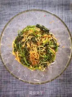 Make A spinach fan step 9