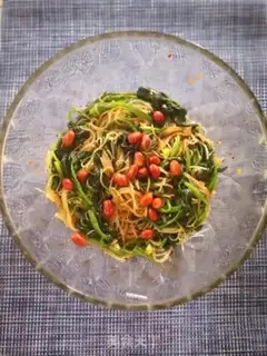 Make A spinach fan step 13