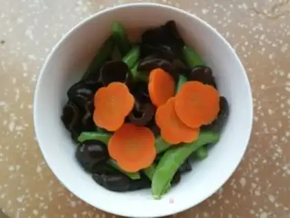 Make ♪ Sweet bean horns in the dark ♪ step 3