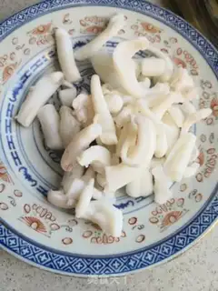 Make Soy squid shaving step 3