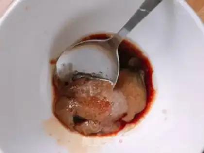 Make Sesame sauce and cucumber step 2