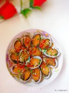 Make Garlic abalone step 0