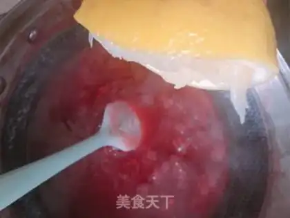 Make Strawberry sauce step 5