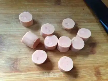 Make Fish tofu sausages step 2