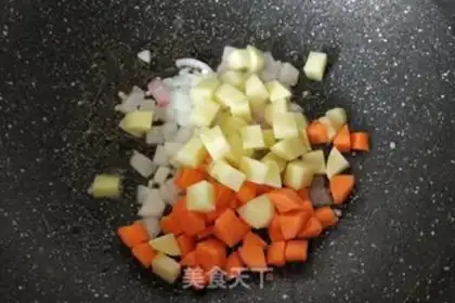 Make Curry chicken gravy step 4