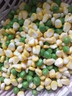 Make Corn peas fried carrots step 0