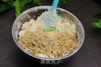 Make Peanut sesame pancakes step 5