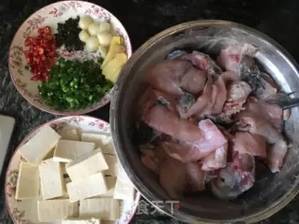 Make Sour tofu step 1