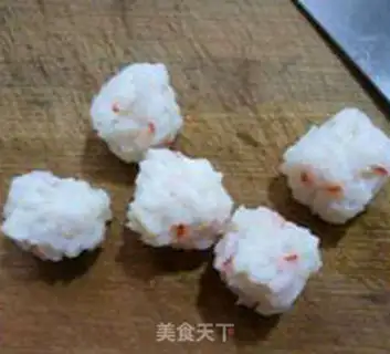 Make Shrimp balls, Dutch beans step 6