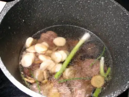 Make Scorch lamb soup step 9