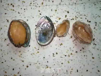 Make The abalone burns the ribs step 0