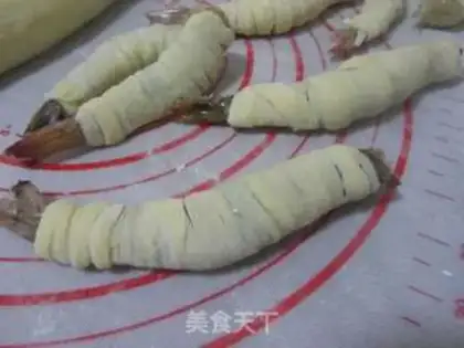Make All the way to the shrimp step 0