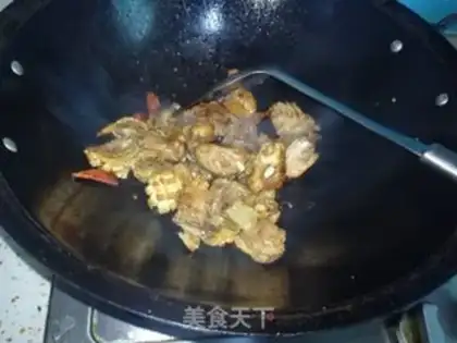 Make The abalone burns the ribs step 7