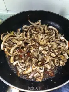 Make Spicy squid head step 6