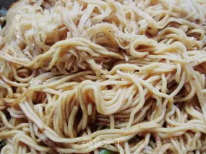 Make Five bouquets of bean noodles step 9