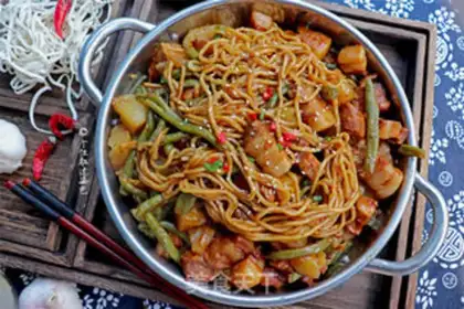 Make Five bouquets of bean noodles step 10